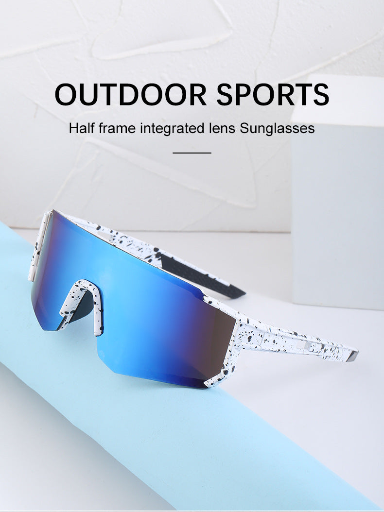 Cycling Sunglasses Men Women Motorcycle Goggles Ski Windproof Outdoor Sports Bike Glasses Anti-UV HD Vision Sun Visor Eyewear