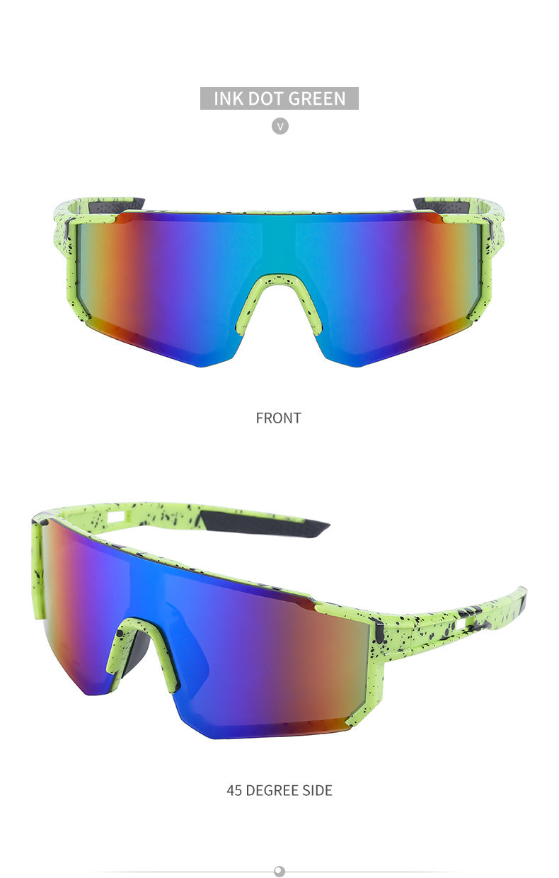 Cycling Sunglasses Men Women Motorcycle Goggles Ski Windproof Outdoor Sports Bike Glasses Anti-UV HD Vision Sun Visor Eyewear