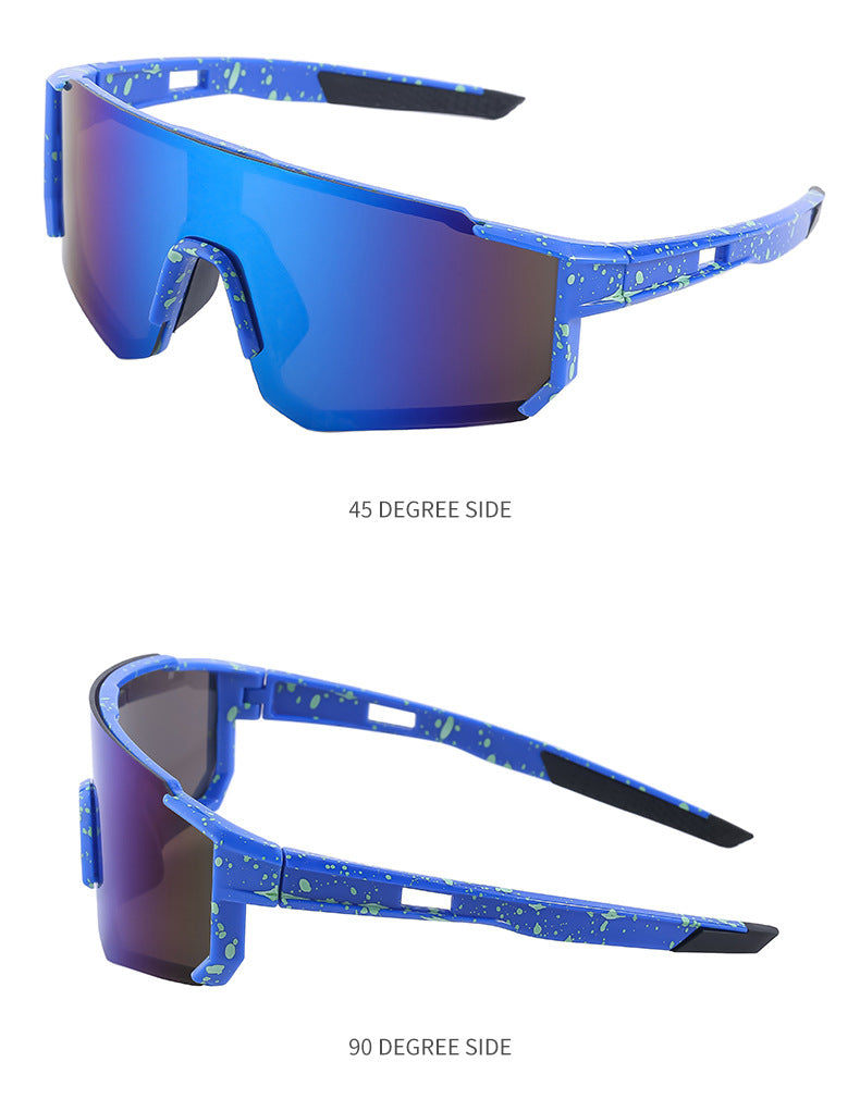 Cycling Sunglasses Men Women Motorcycle Goggles Ski Windproof Outdoor Sports Bike Glasses Anti-UV HD Vision Sun Visor Eyewear