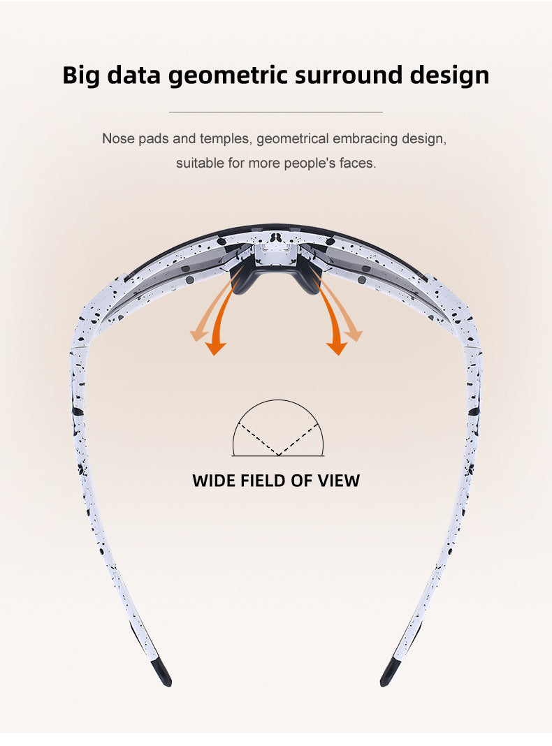 Cycling Sunglasses Men Women Motorcycle Goggles Ski Windproof Outdoor Sports Bike Glasses Anti-UV HD Vision Sun Visor Eyewear