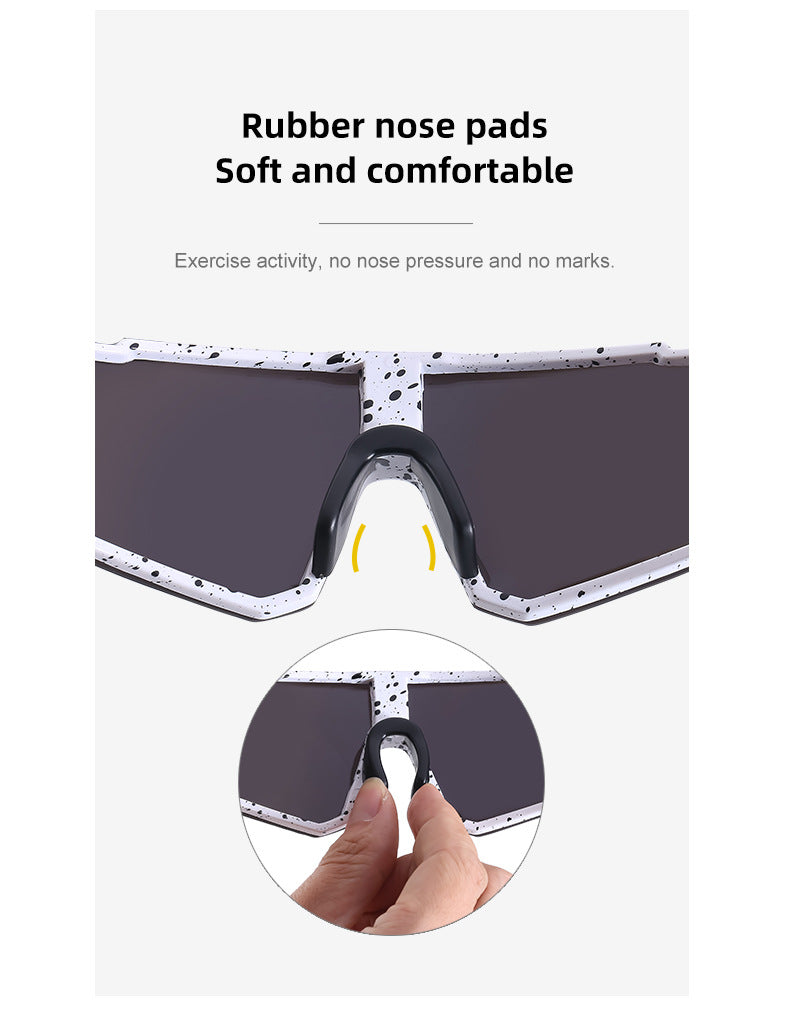 Cycling Sunglasses Men Women Motorcycle Goggles Ski Windproof Outdoor Sports Bike Glasses Anti-UV HD Vision Sun Visor Eyewear