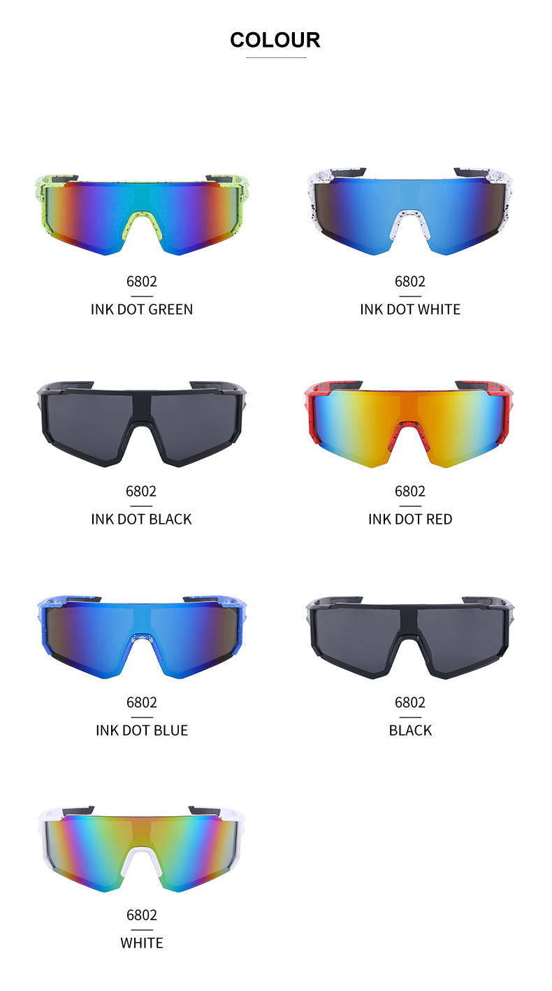 Cycling Sunglasses Men Women Motorcycle Goggles Ski Windproof Outdoor Sports Bike Glasses Anti-UV HD Vision Sun Visor Eyewear