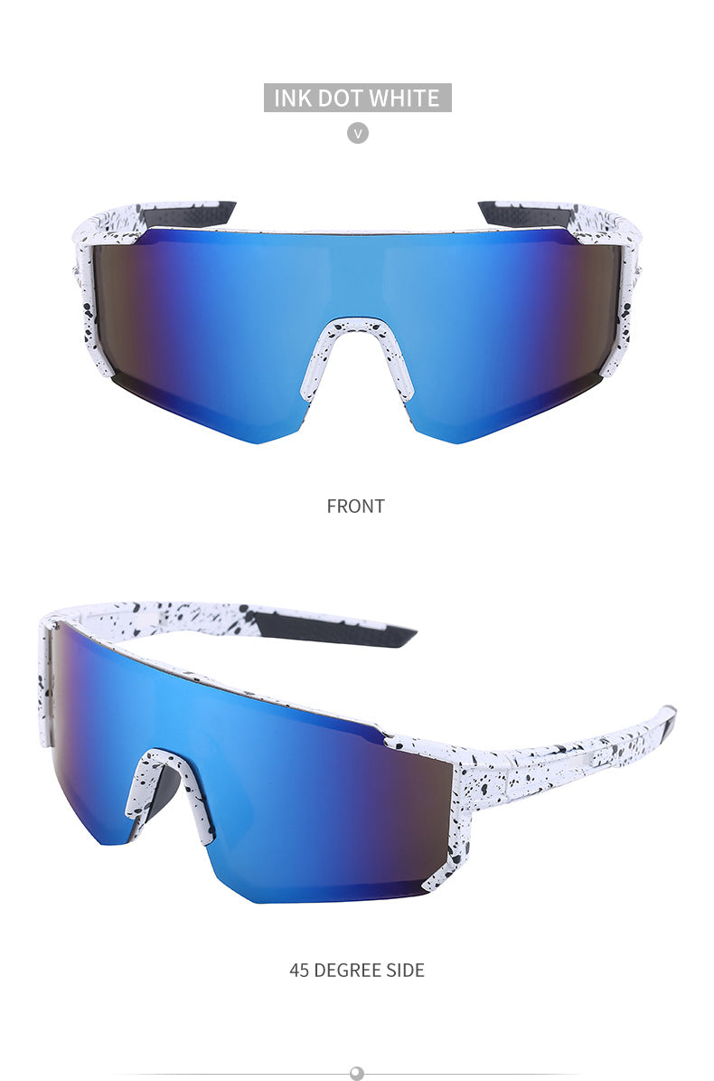 Cycling Sunglasses Men Women Motorcycle Goggles Ski Windproof Outdoor Sports Bike Glasses Anti-UV HD Vision Sun Visor Eyewear