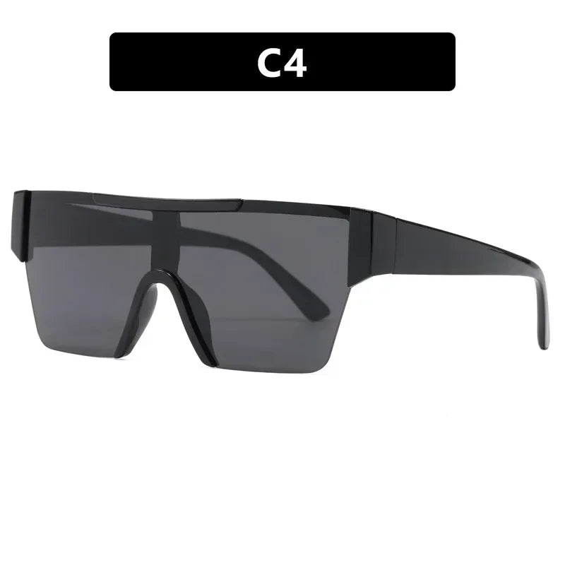 Steampunk Y2k Sport Sunglasses Women 2025 Luxury Men Sun glasses For Female 2000's Futuristic Goggles Eyewear Accessories Lenses