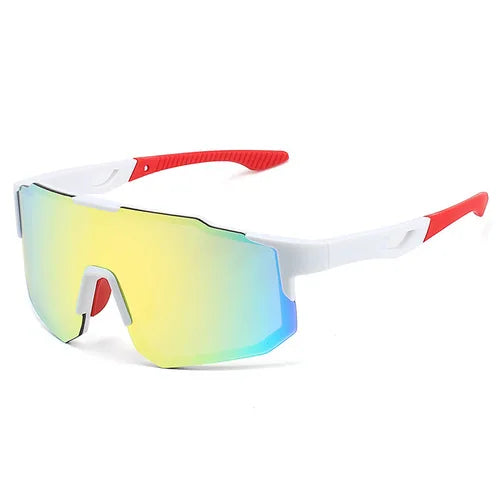 Cycling Sunglasses Men Women Motorcycle Goggles Ski Windproof Outdoor Sports Bike Glasses Anti-UV HD Vision Sun Visor Eyewear