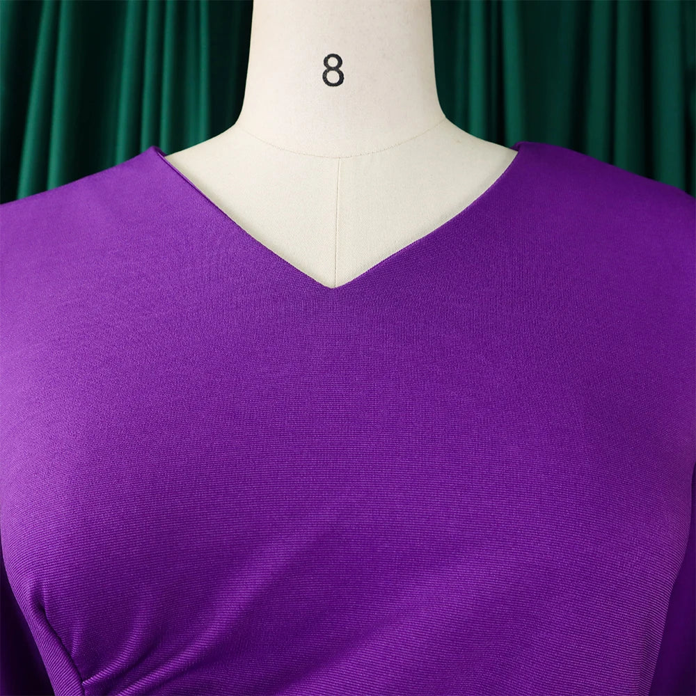 Women 2 Pieces Pants Sets Blouse V Neck Full Sleeve & Long Trousers Straight Elegant Ladies Birthday Party Dinner Outfits Cloth