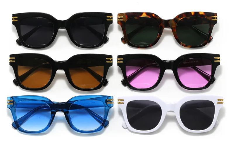 Square Oversized Sunglasses 2025 Trendy Premium UV Blocking Driving Sun Glasses for Men Women personality Unisex Eyewear Shades