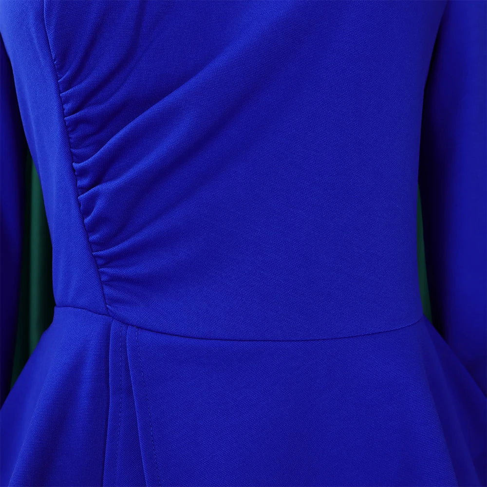 Women 2 Pieces Pants Sets Blouse V Neck Full Sleeve & Long Trousers Straight Elegant Ladies Birthday Party Dinner Outfits Cloth