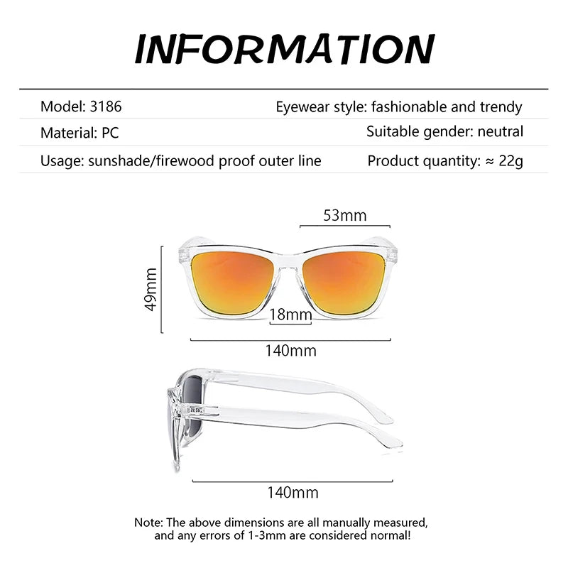 Men Cycling Glasses Women Anti-Uv Motorcycle Sun Glasses Driving Goggles UV400 Outdoor Fishing Sport Shades Polarized Sunglasses