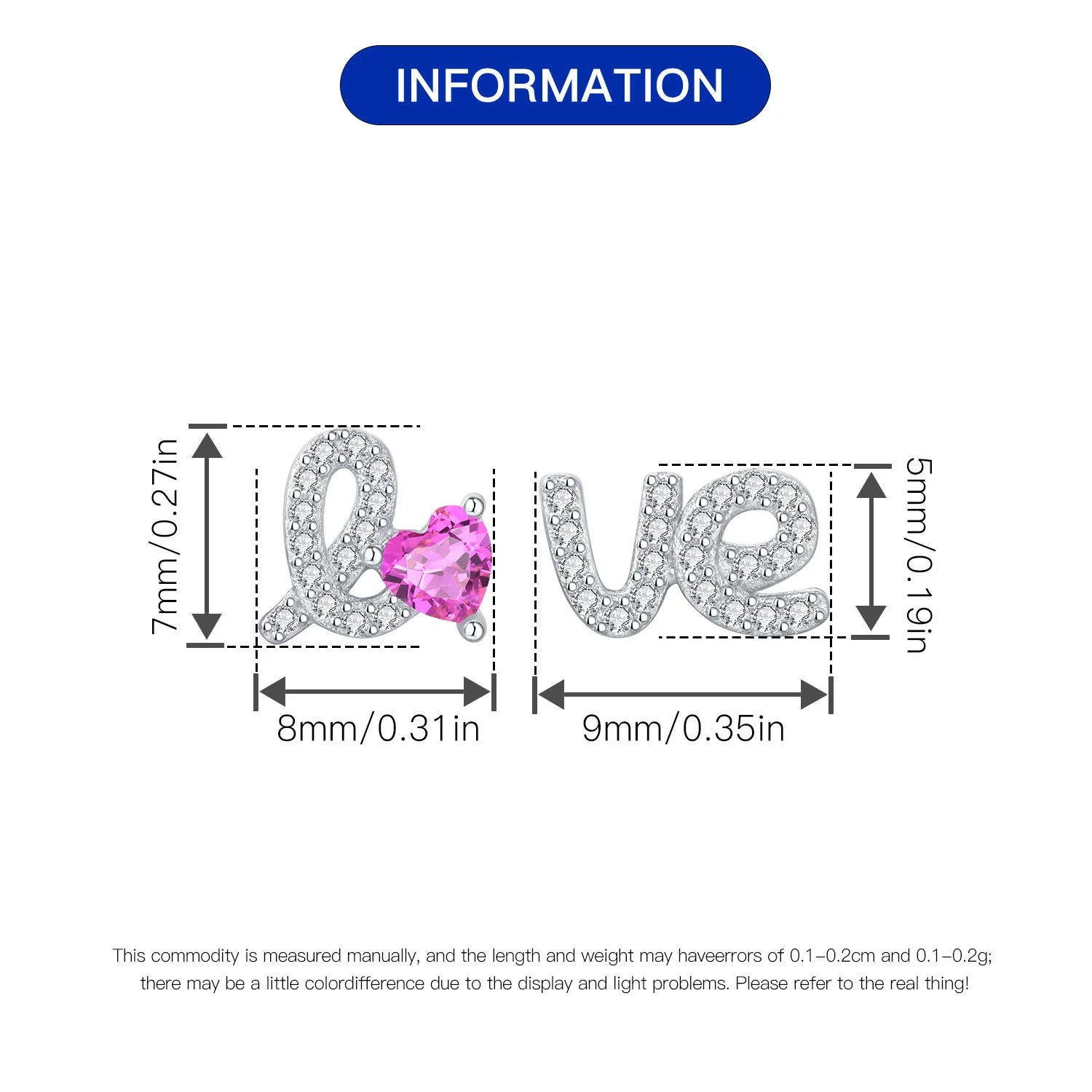 2025 HOT 925 Sterling Silver Stud Earrings S925 Heart Shaped Zircon Simple Fine Wedding Jewelry Christmas Thanksgiving Gifts