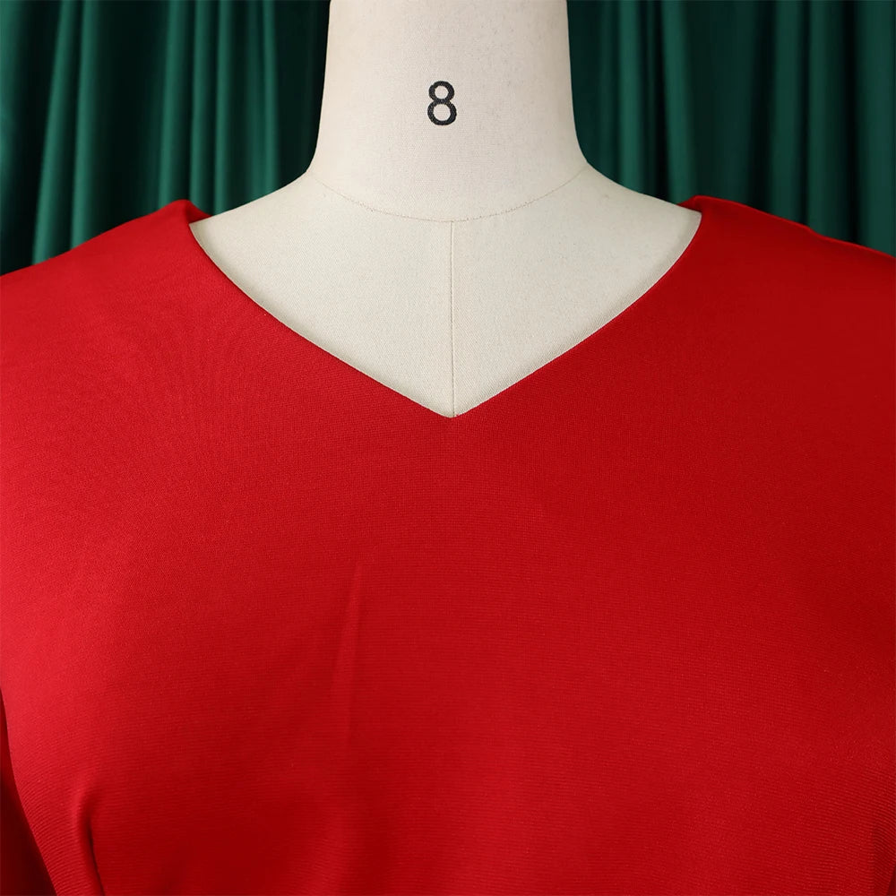 Women 2 Pieces Pants Sets Blouse V Neck Full Sleeve & Long Trousers Straight Elegant Ladies Birthday Party Dinner Outfits Cloth