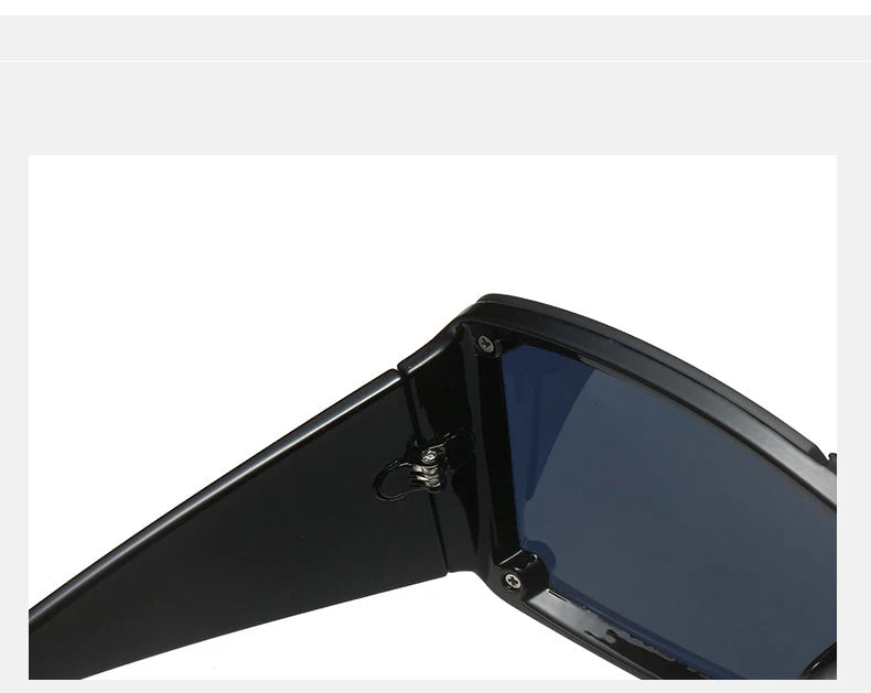 56426 Oversized Goggle Sunglasses Men Women Fashion Square Sun Glasses Brand Design One-Piece Lens Shades Uv400