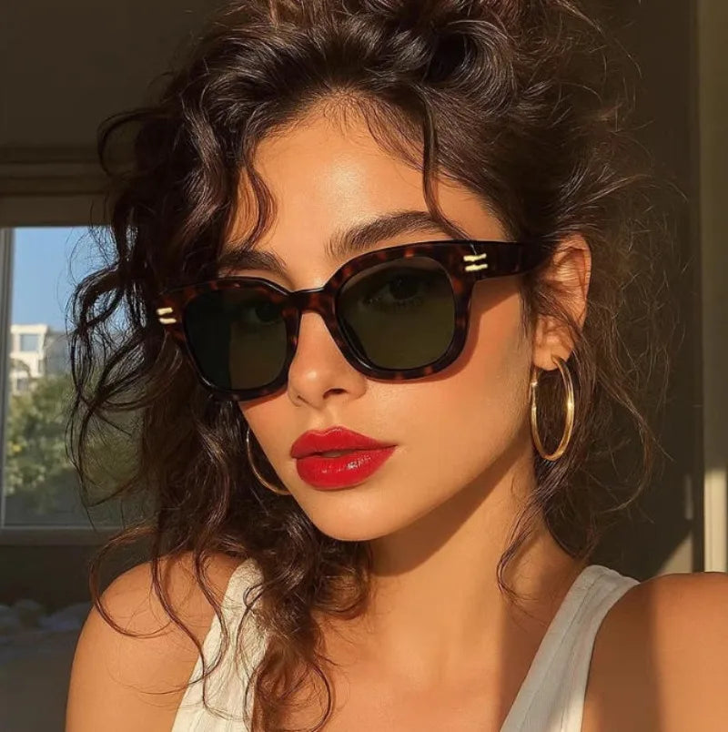 Square Oversized Sunglasses 2025 Trendy Premium UV Blocking Driving Sun Glasses for Men Women personality Unisex Eyewear Shades